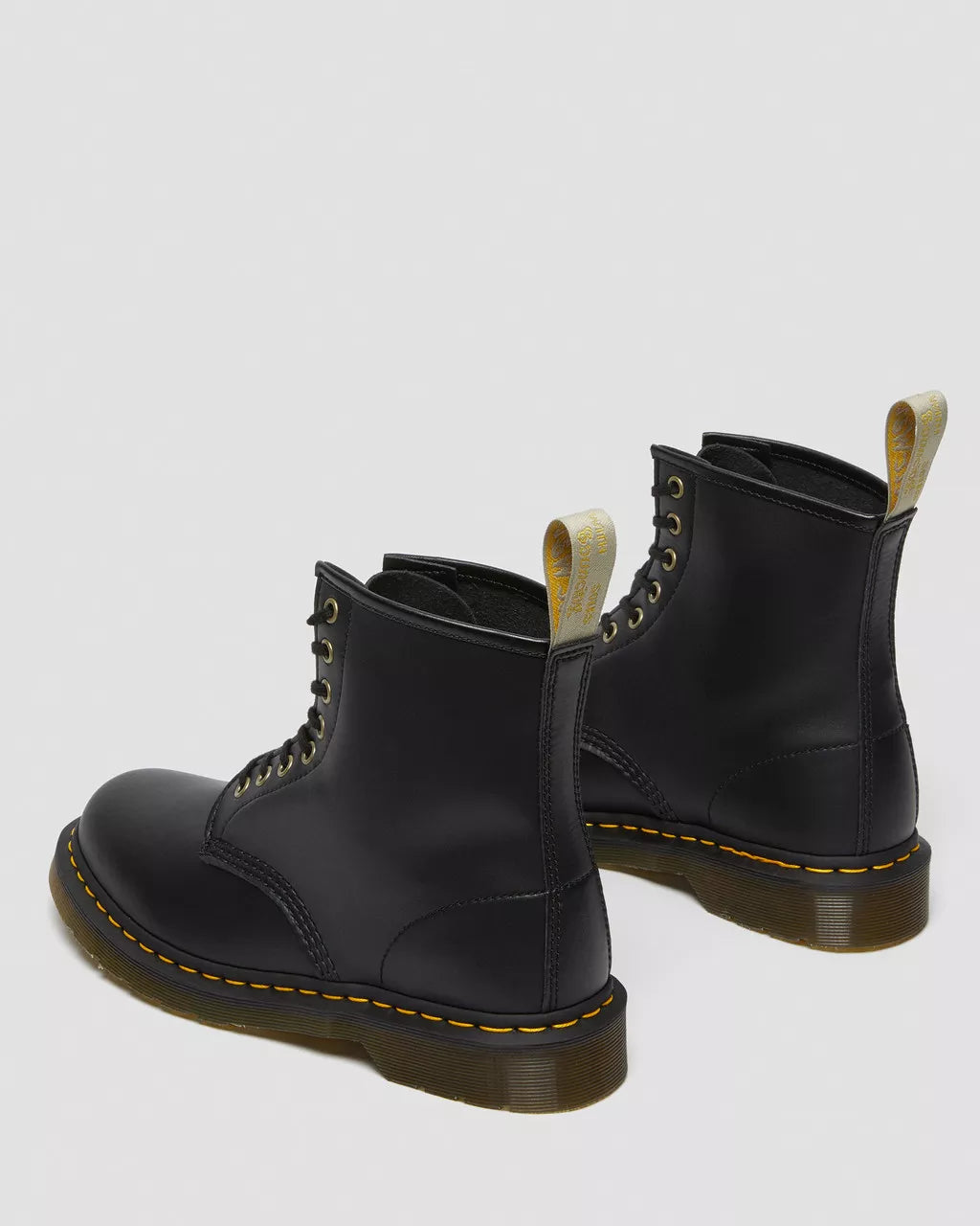 Vegan 1460 Black Felix Rub Off