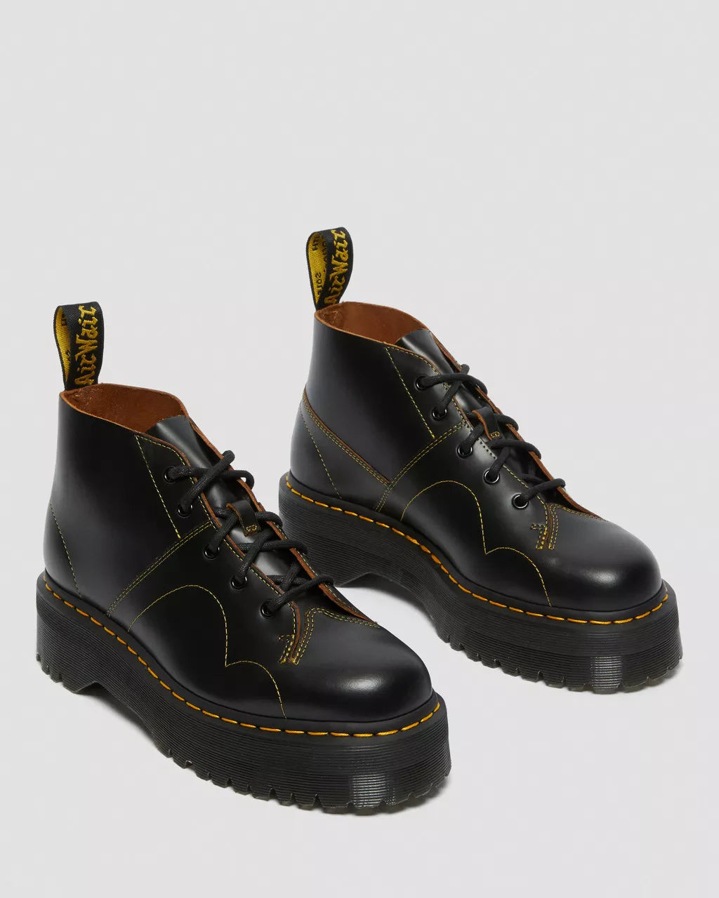 Church Quad Black Vintage Smooth