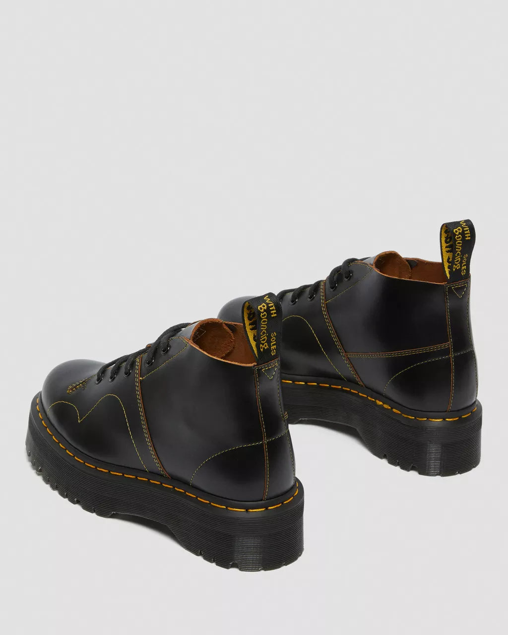 Church Quad Black Vintage Smooth