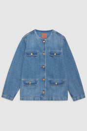 Janet Jacket Anine Bing Atlantic Blue  | PALIHOUSE