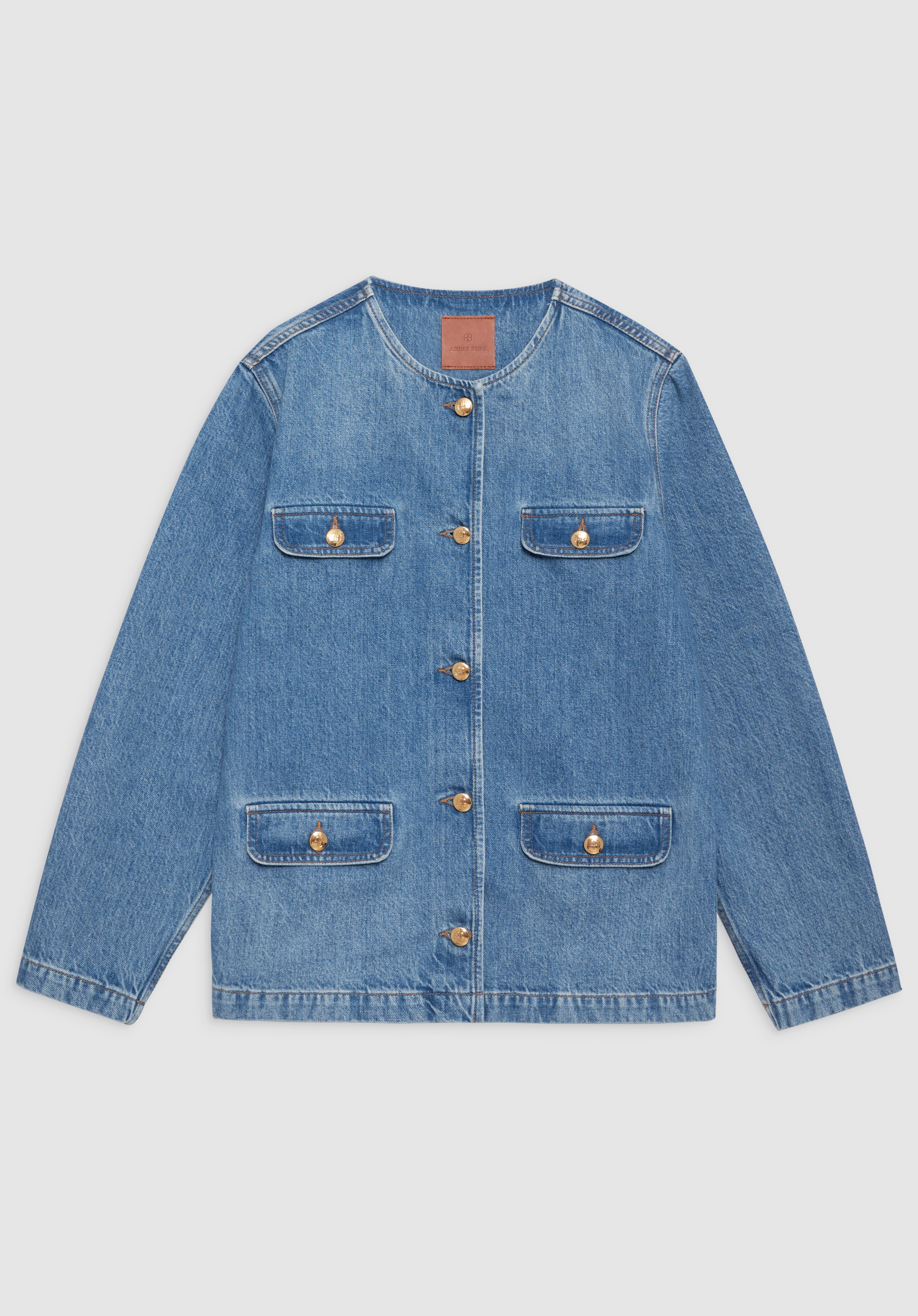 Janet Jacket Anine Bing Atlantic Blue  | PALIHOUSE