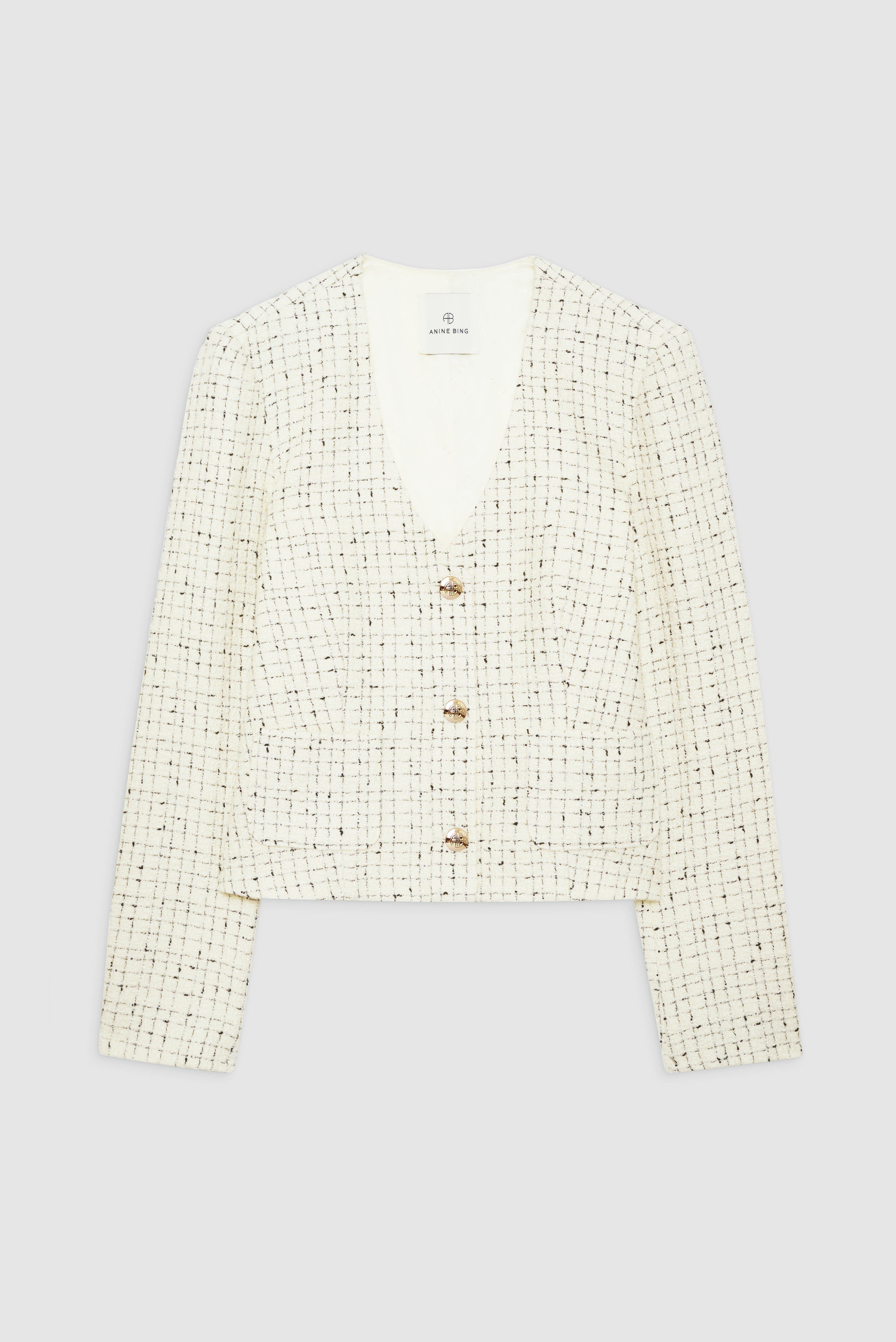 Anine Bing Anitta チェック ツイードジャケット Anitta Jacket | Jackets | Anine Bing | PALIHOUSE
