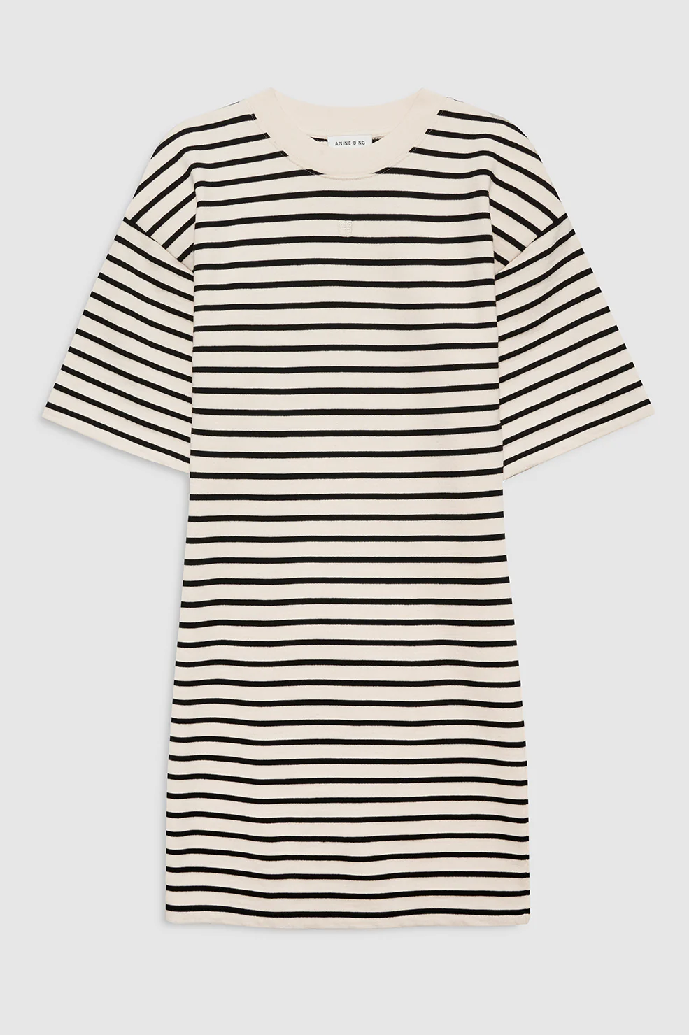 Mona Dress Stripe French Terry