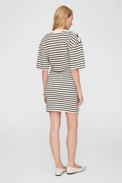Mona Dress Stripe French Terry