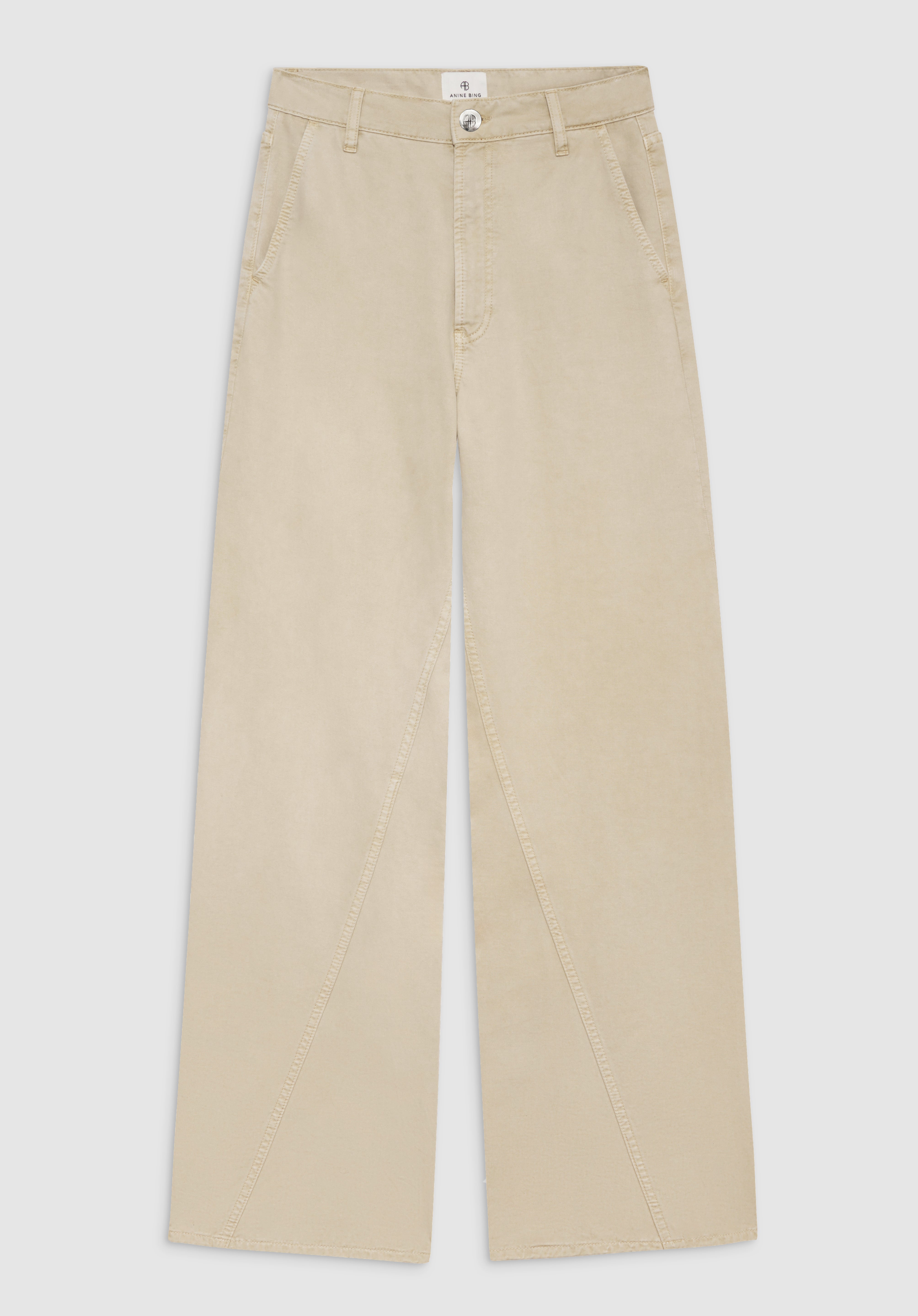 Briley Pant Anine Bing Oatmeal  | PALIHOUSE