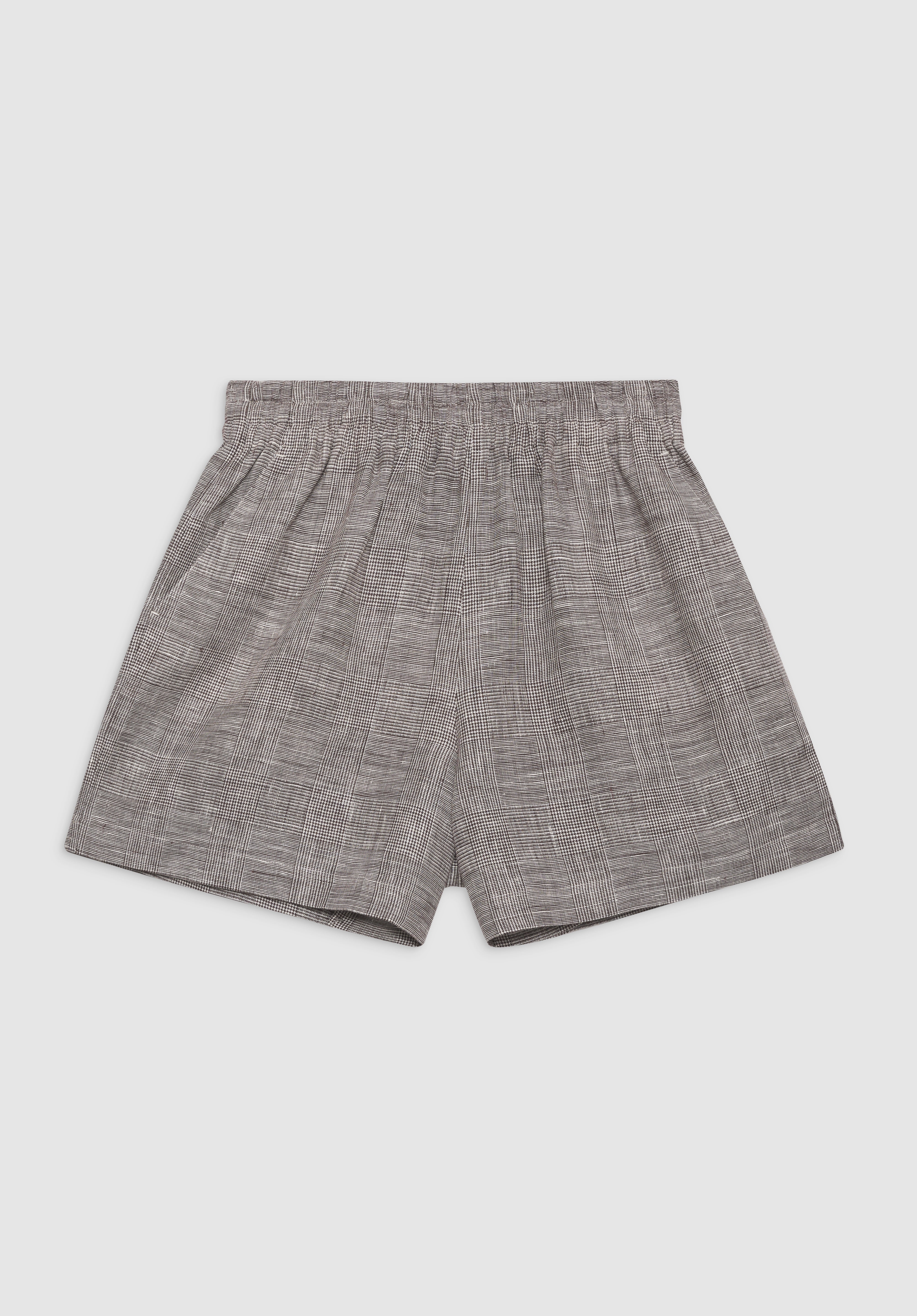 Kam Short Anine Bing Brown Plaid  | PALIHOUSE