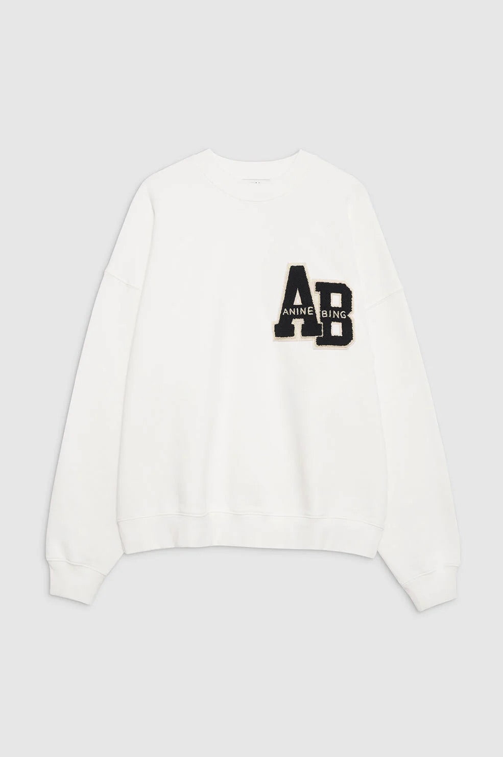 Miles Oversized Sweatshirt Letterman