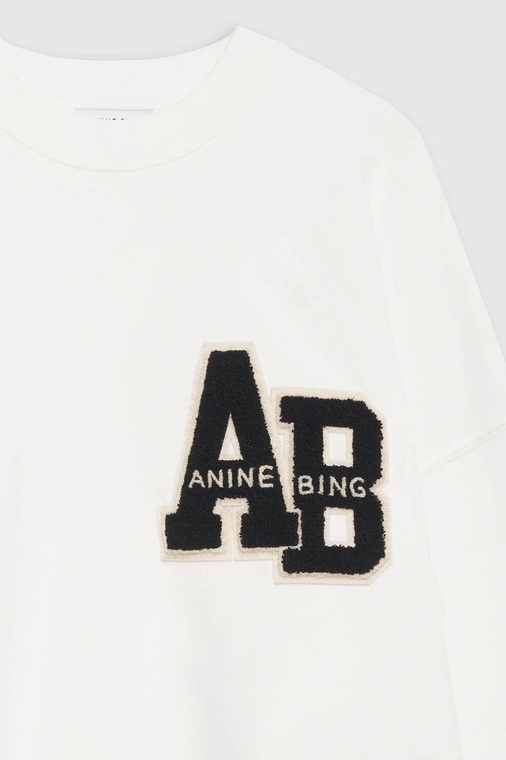 Miles Oversized Sweatshirt Letterman