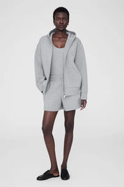 Bond Zip Up Hoodie Framed Monogram