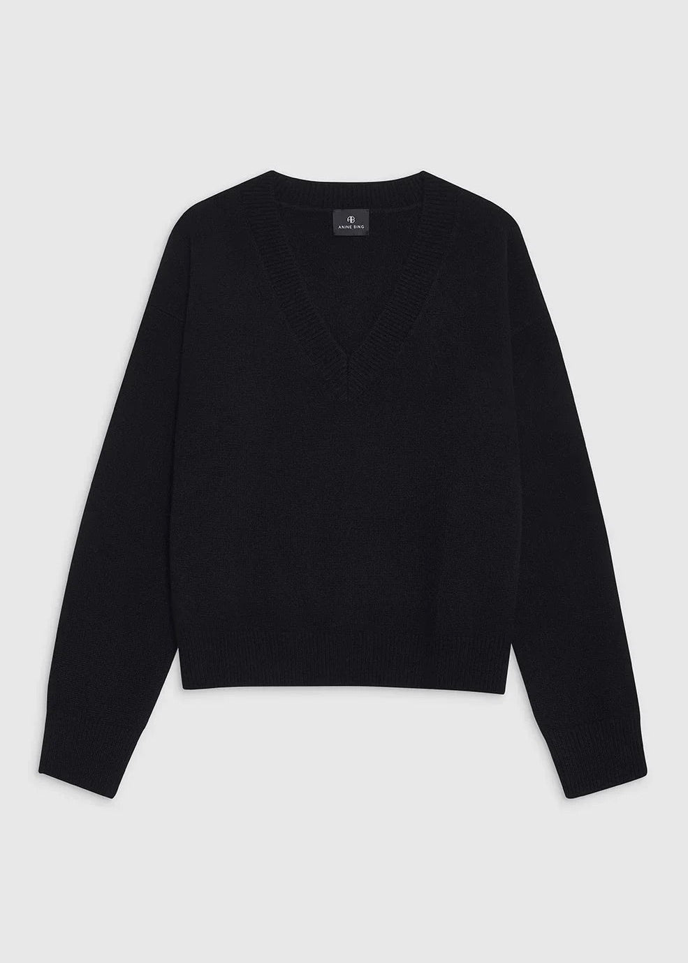 Lee Sweater Anine Bing Black  | PALIHOUSE