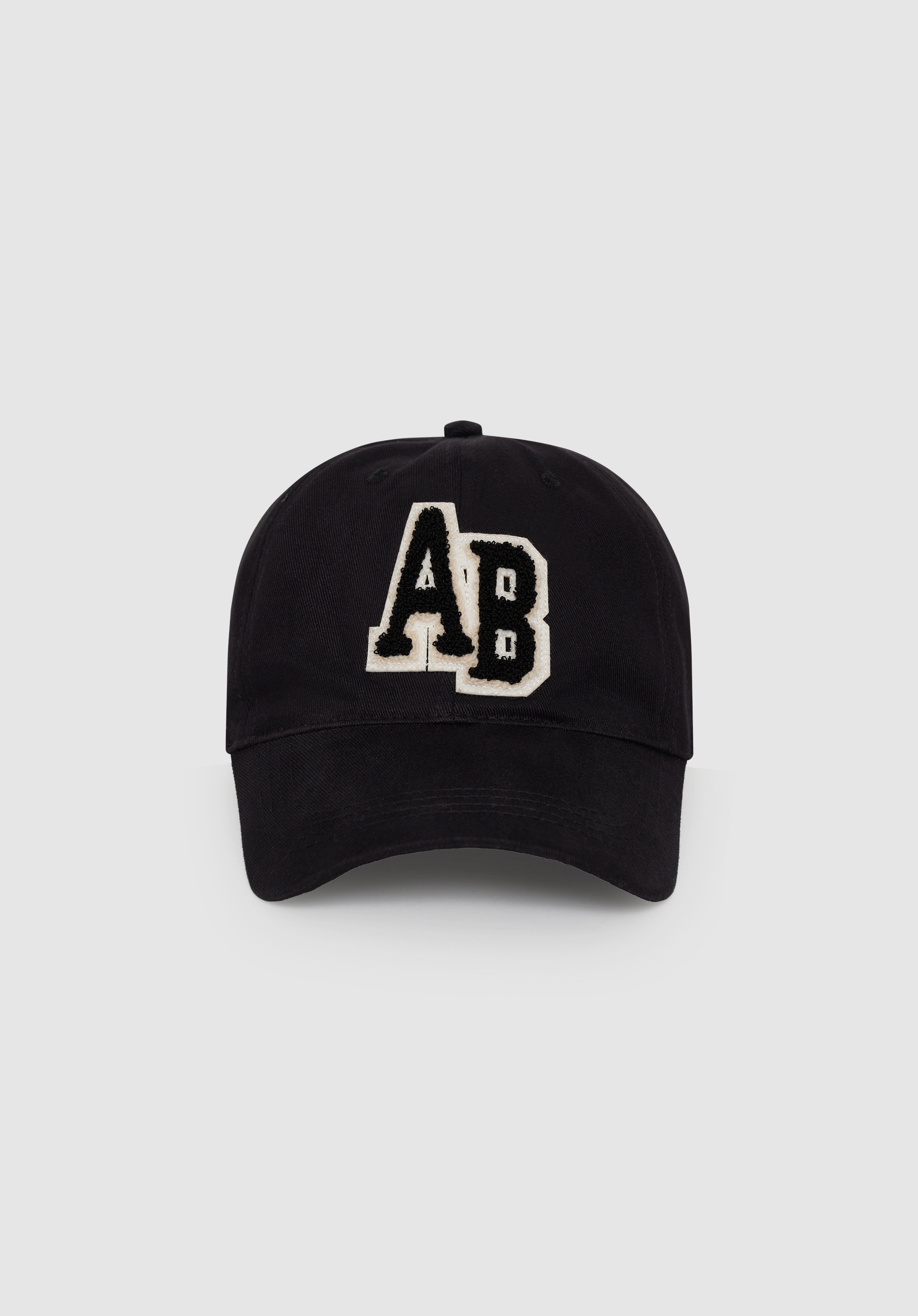 Jeremy Baseball Cap Letterman Anine Bing Black  | PALIHOUSE