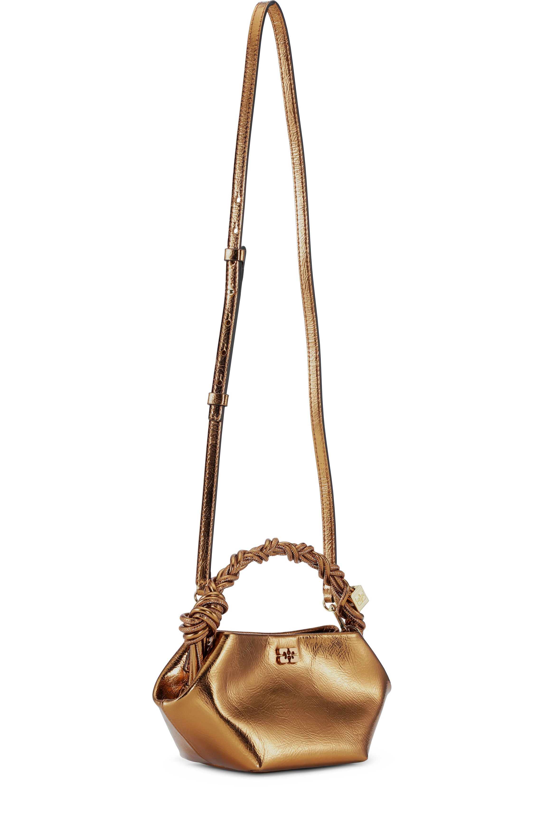 Ganni Bou Bag Mini Metallic