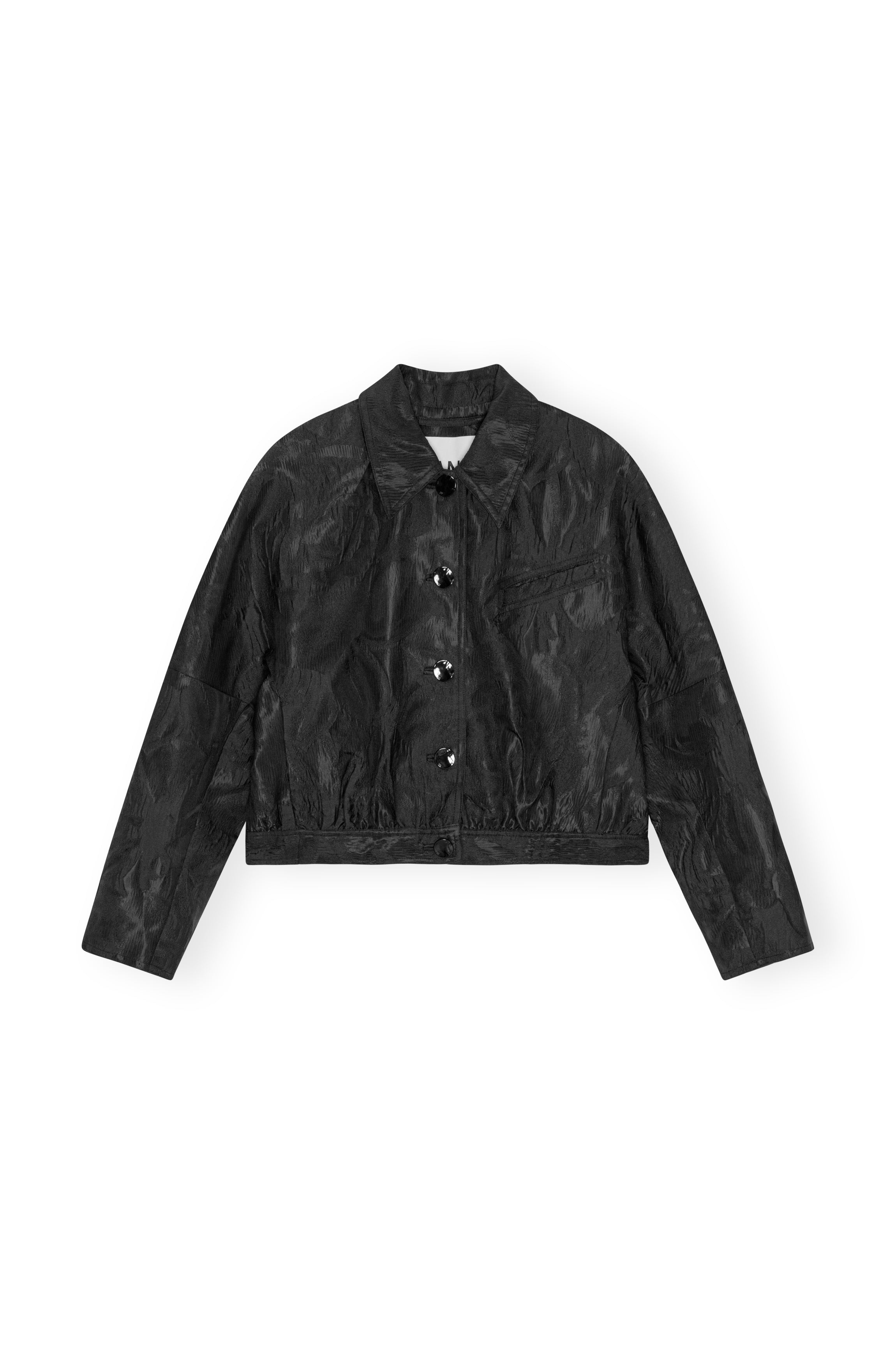 Textured Cloqué Short Jacket
