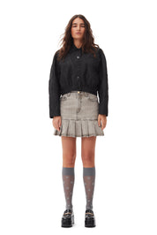 Textured Cloqué Short Jacket