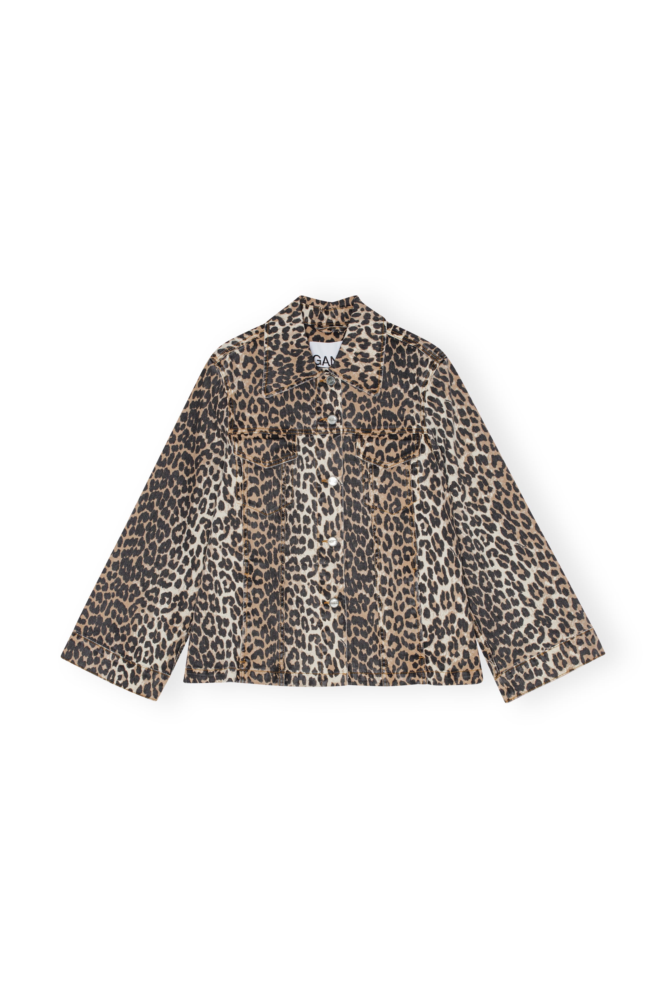 Print Denim Jacket