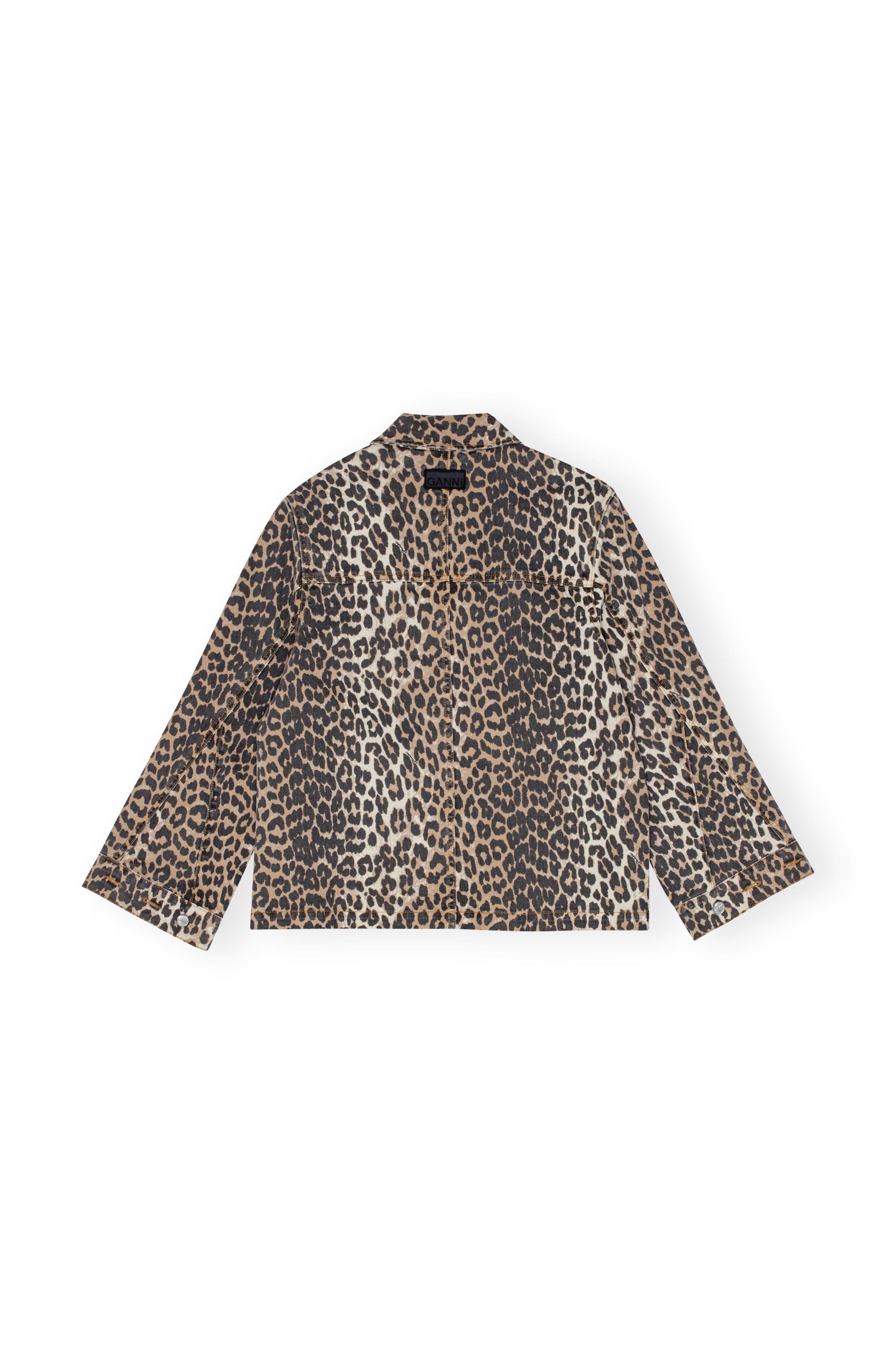 Print Denim Jacket