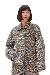 Print Denim Jacket