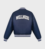 Wellness Boucle Varsity Jacket