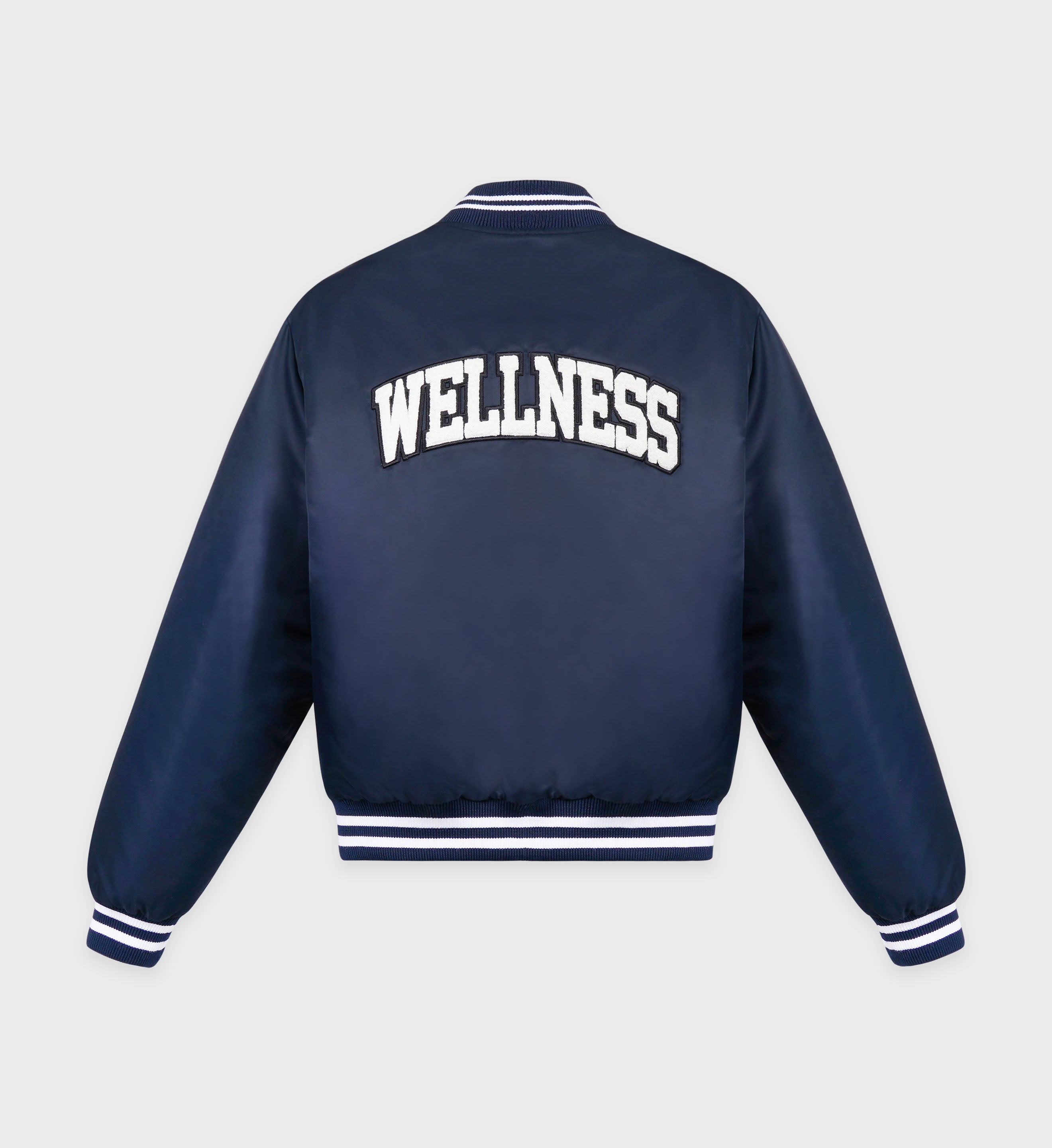 Wellness Boucle Varsity Jacket