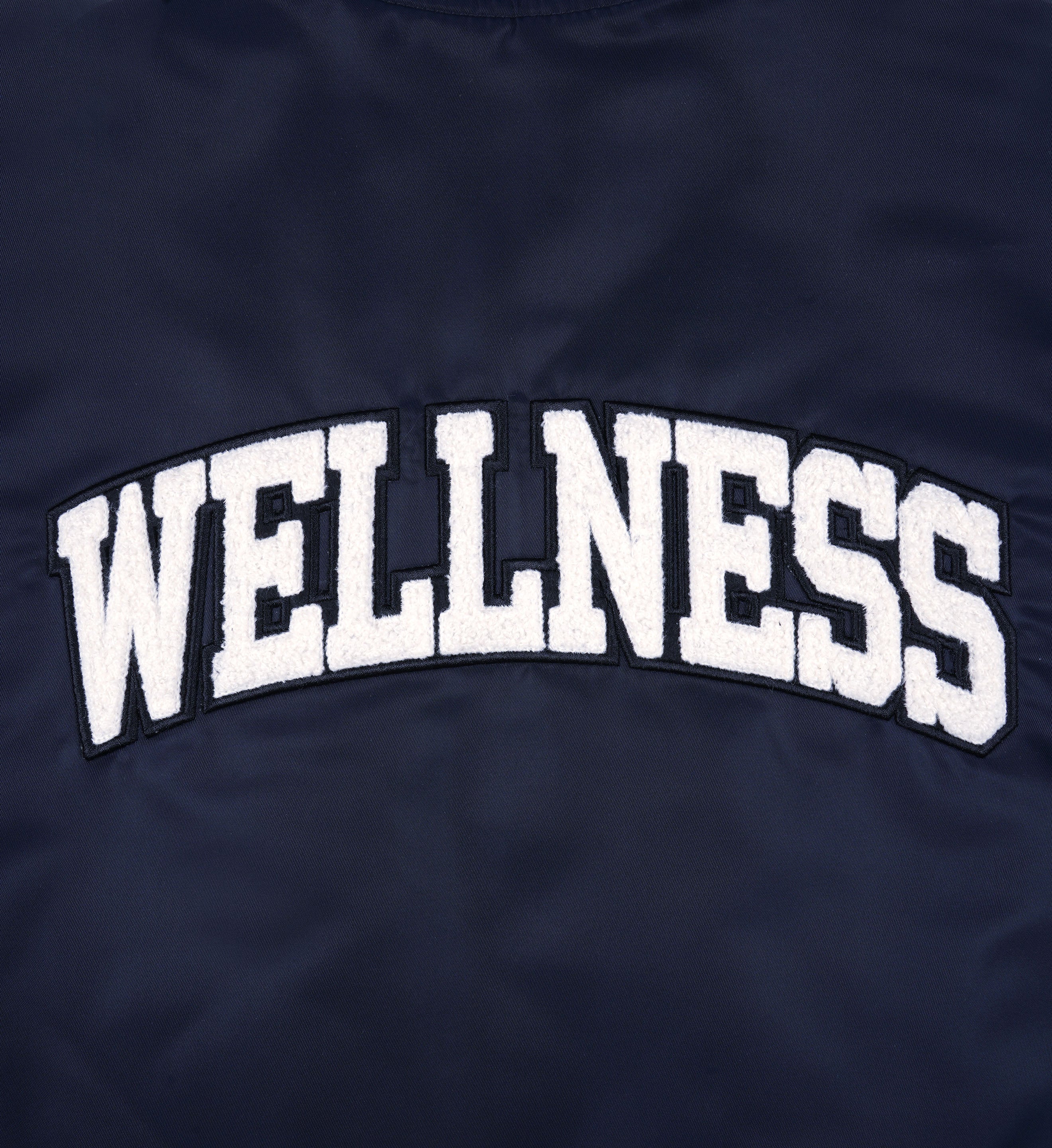 Wellness Boucle Varsity Jacket