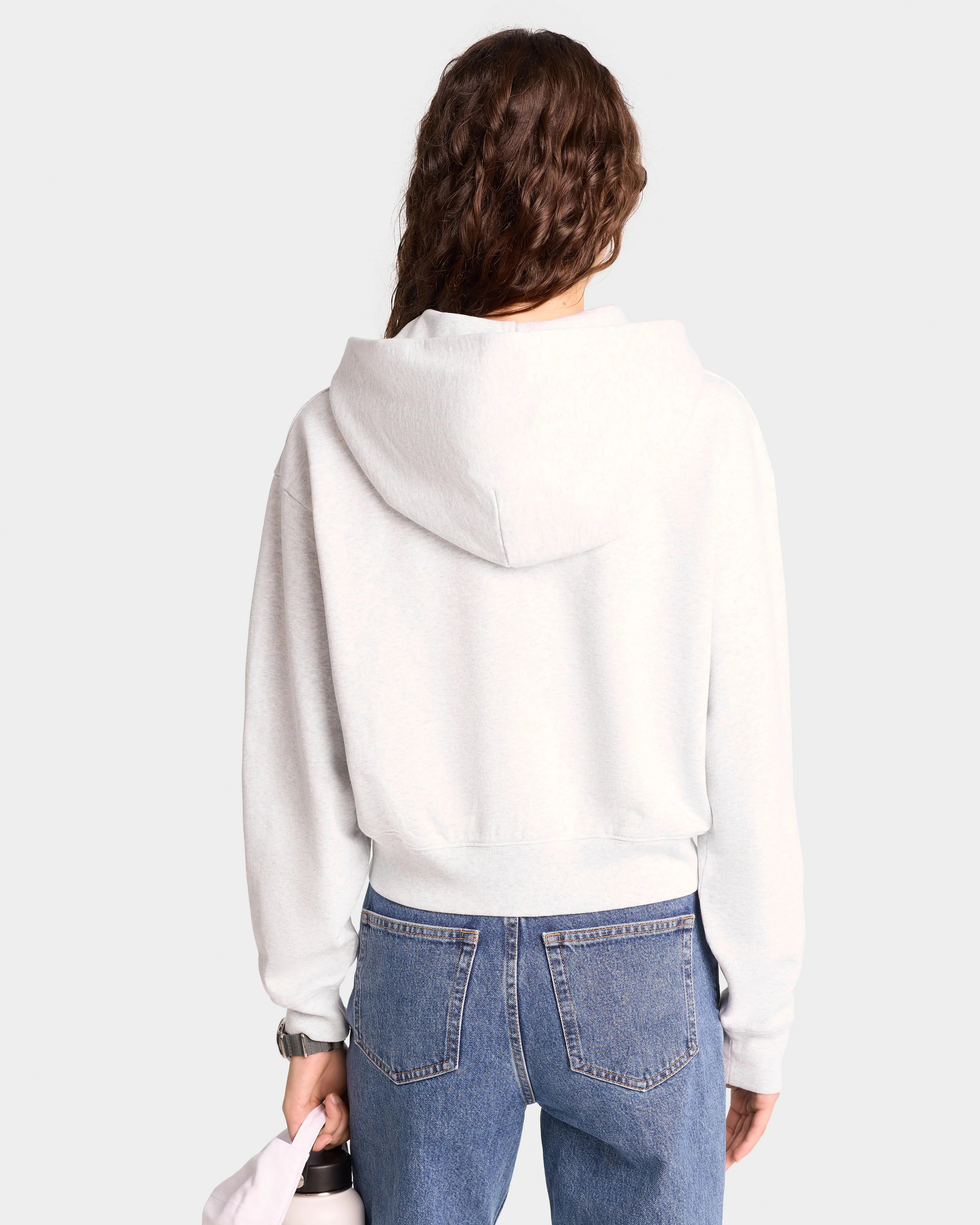 Vendome Resort Cropped Zip Hoodie