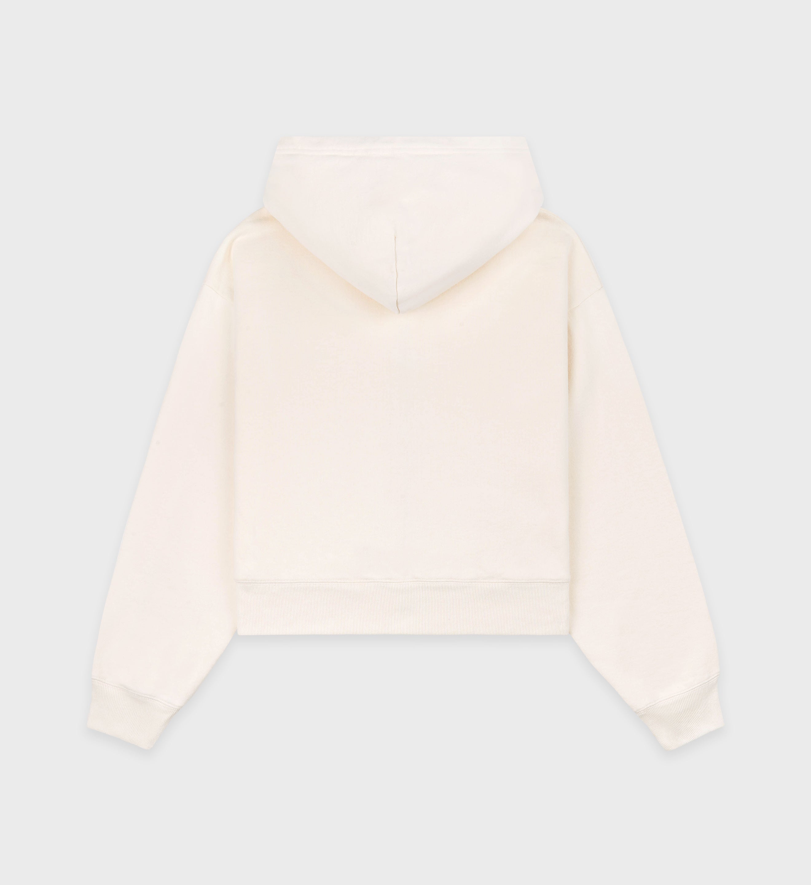 Vendome Cropped Zip Hoodie