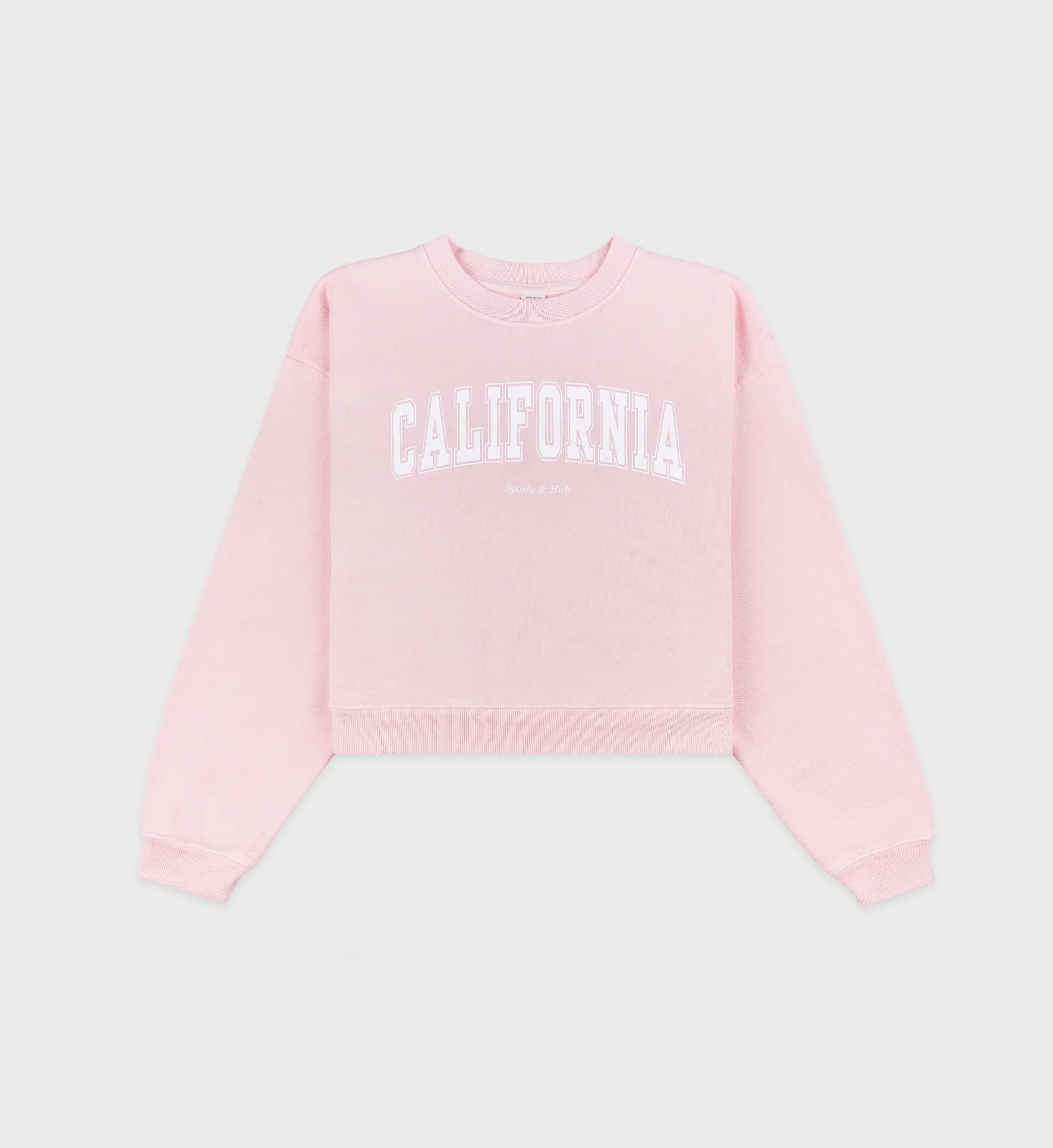 California Cropped Crewneck