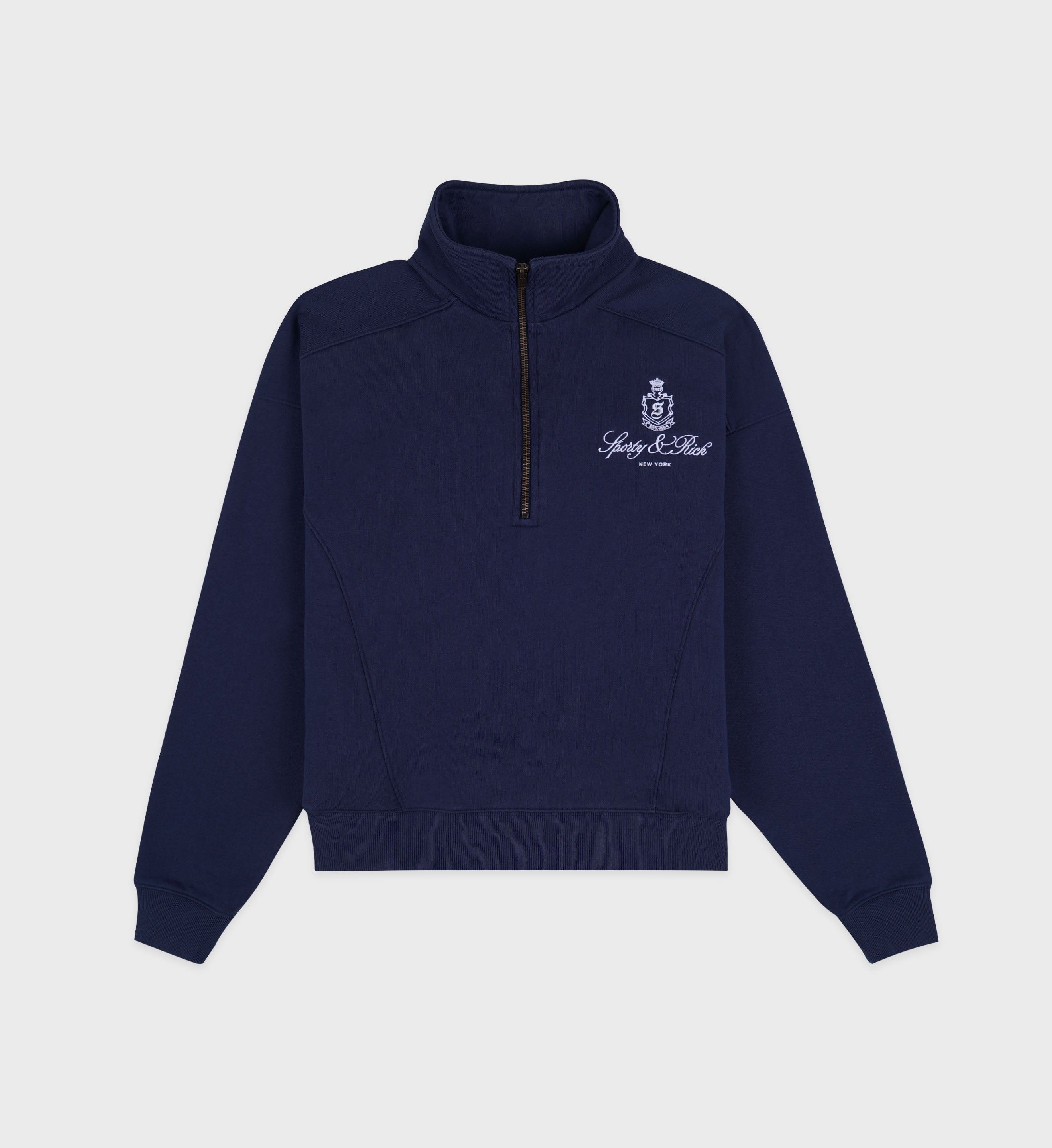 Vendome Embroidered Quarter Zip