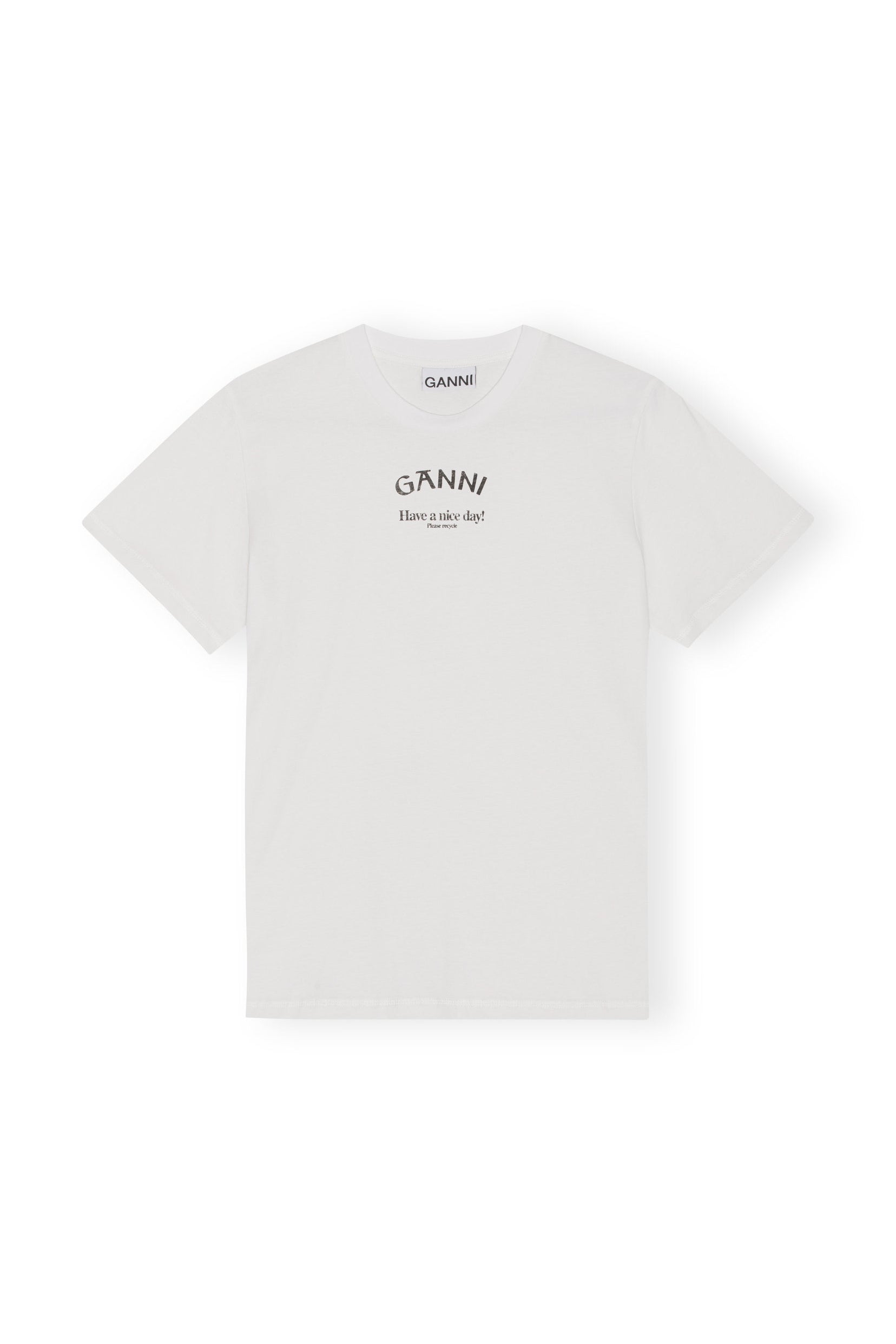 Thin Jersey Relaxed O-neck T-shirt