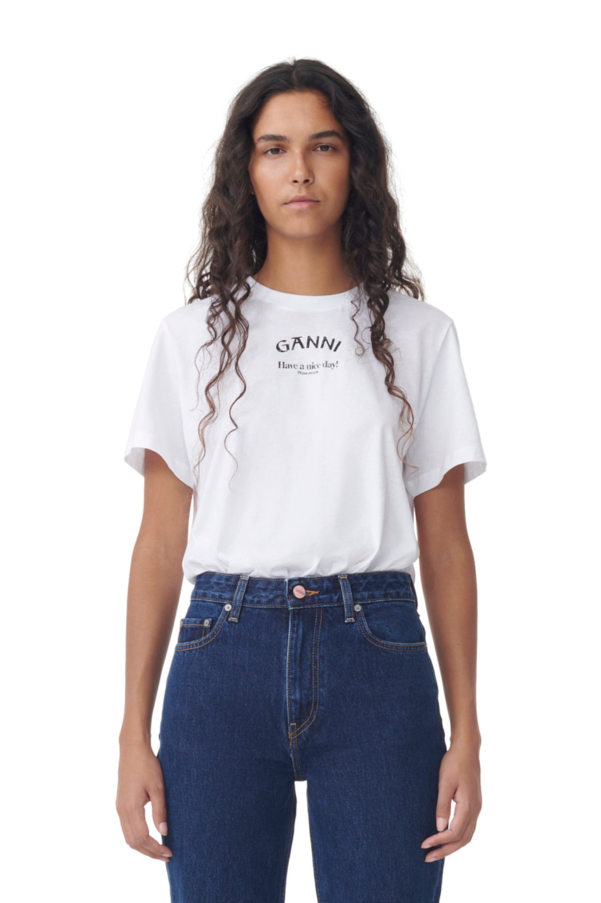 Thin Jersey Relaxed O-neck T-shirt