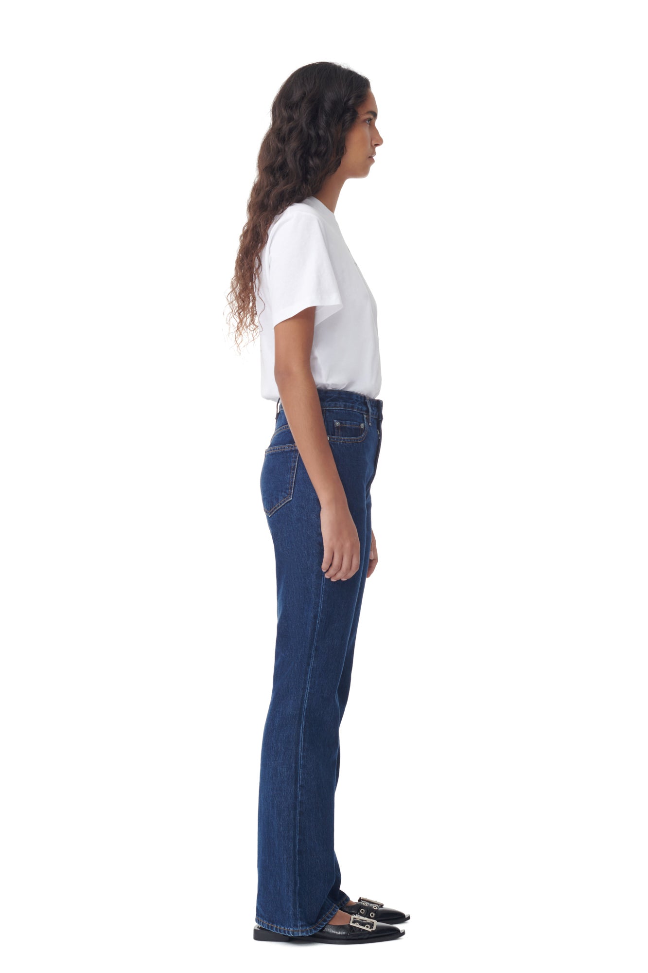 Thin Jersey Relaxed O-neck T-shirt