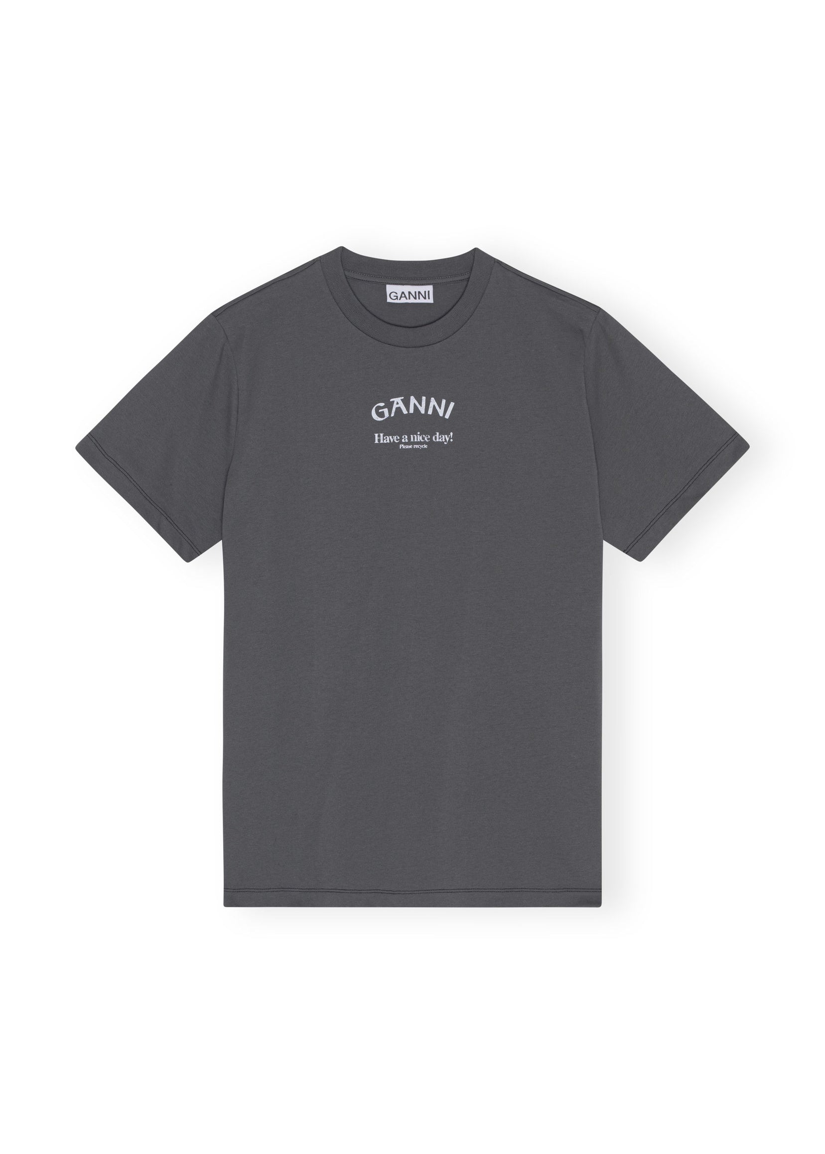 Basic Jersey Ganni Relaxed T-shirt