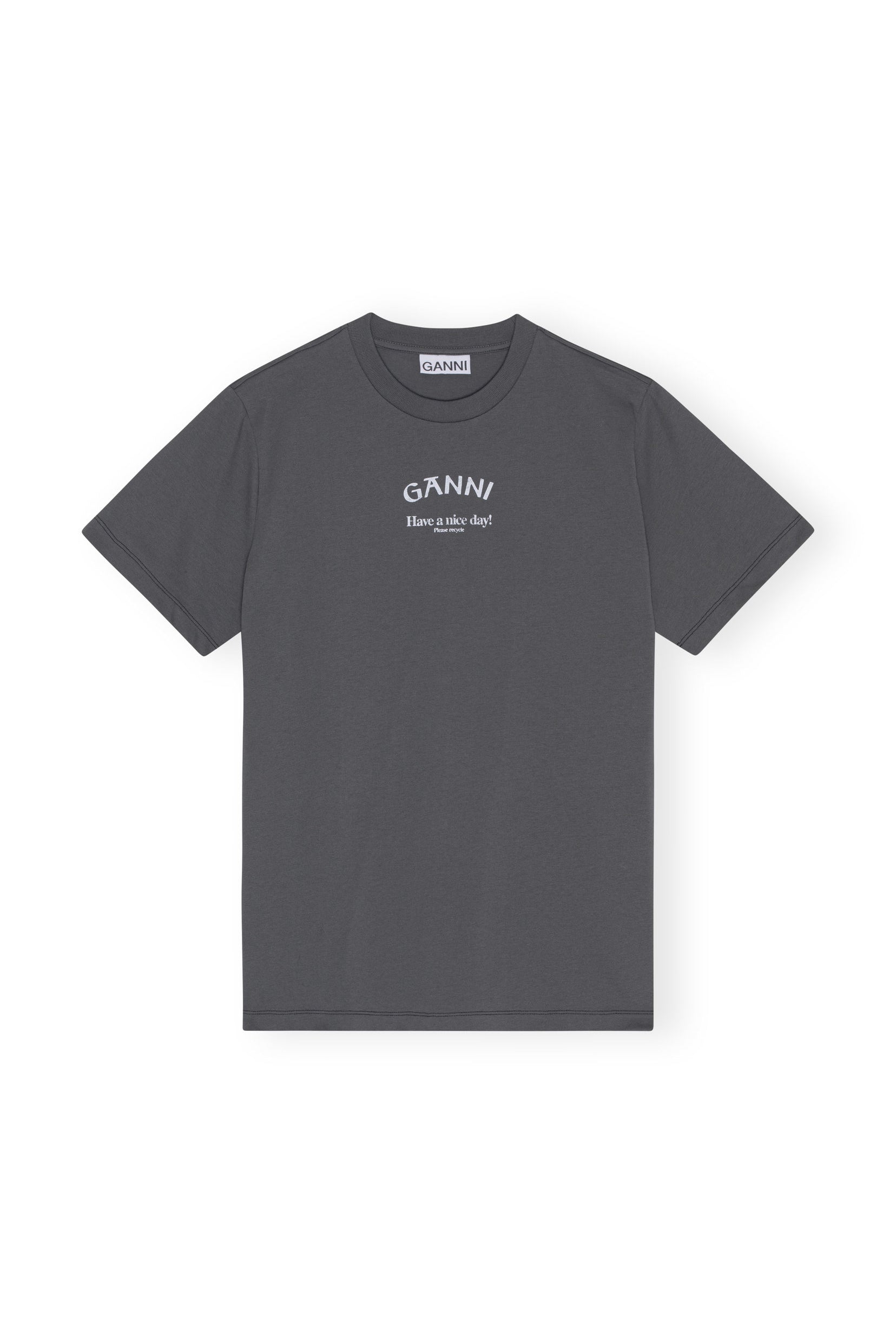 Basic Jersey Ganni Relaxed T-shirt