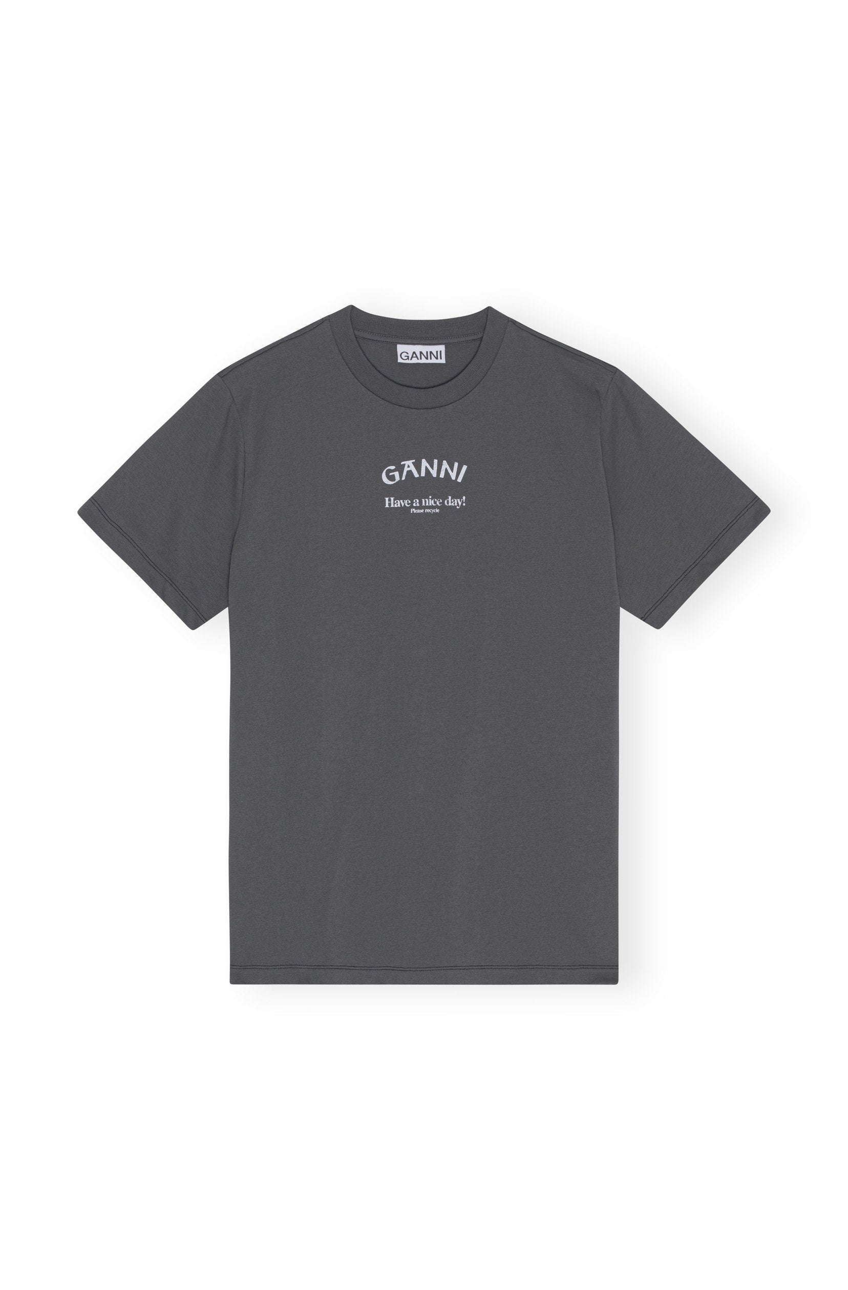 Basic Jersey Ganni Relaxed T-shirt