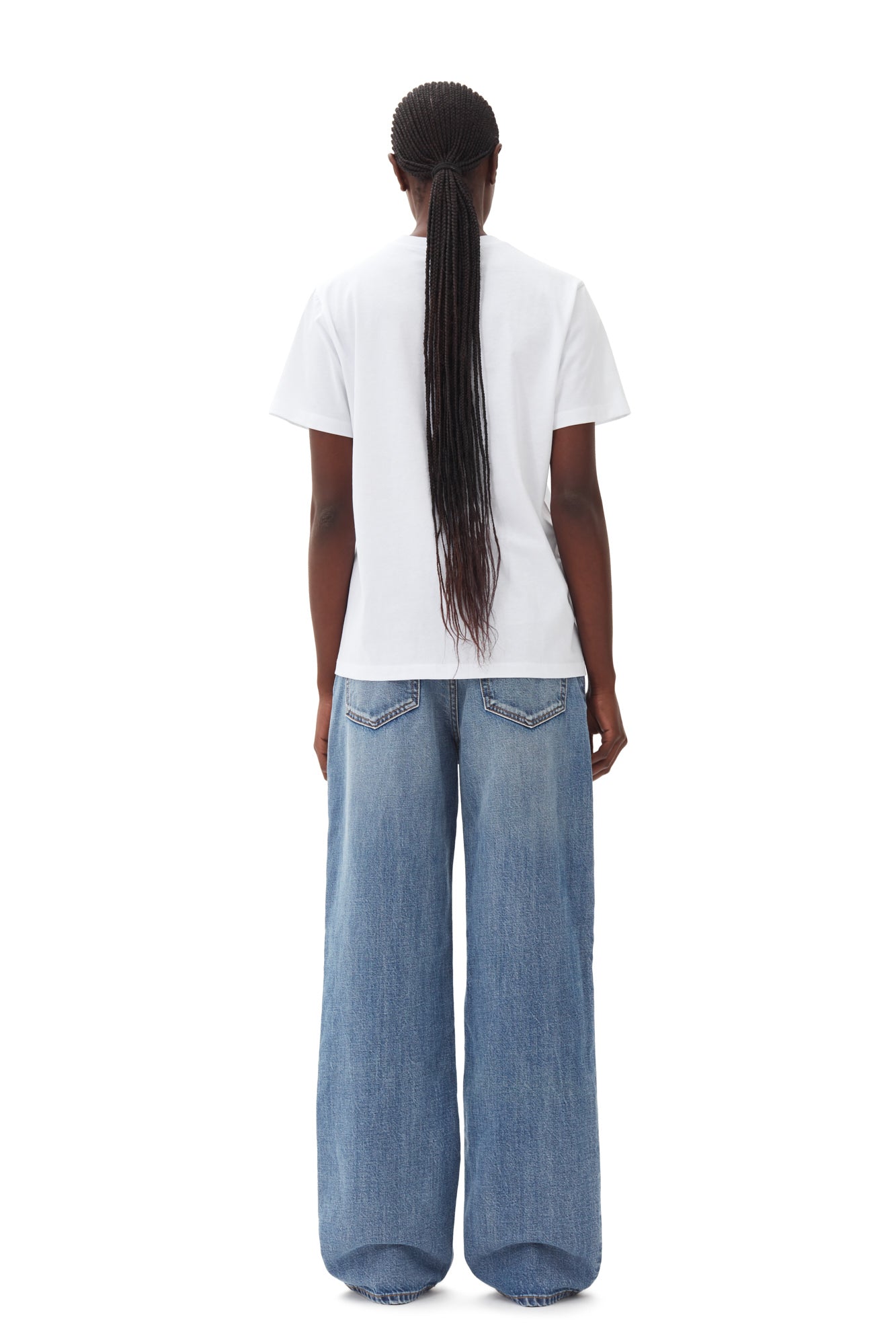 Basic Jersey Cherry Relaxed T-shirt