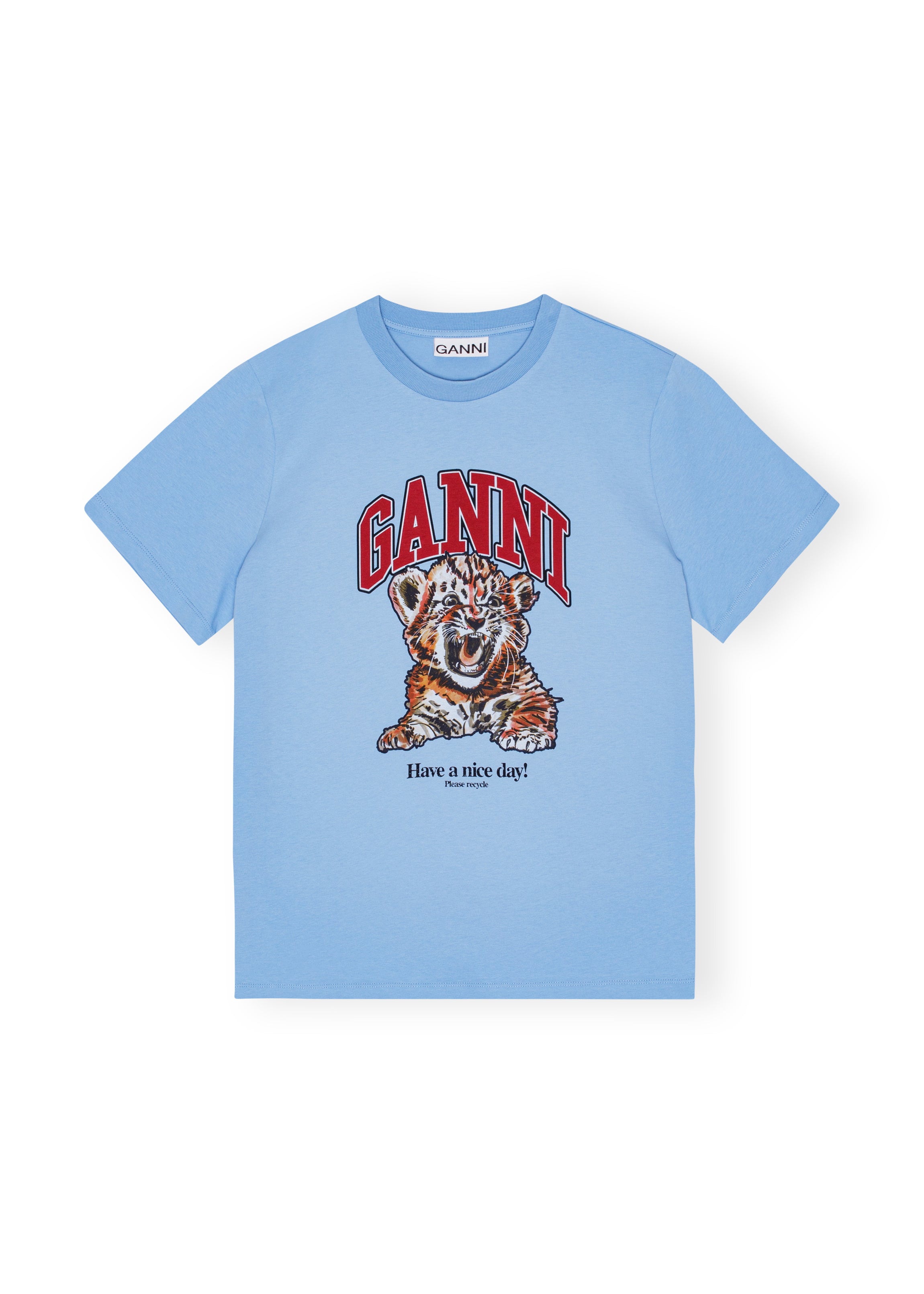 Basic Jersey Tiger Relaxed T-shirt