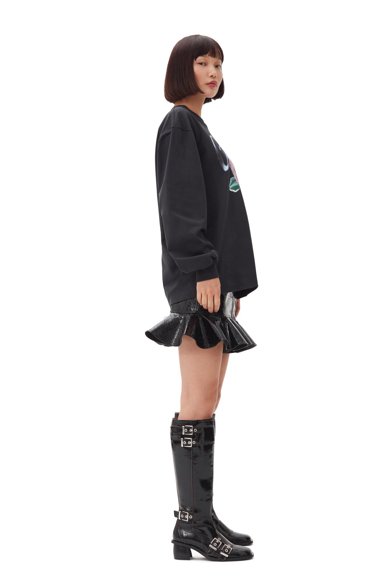 Future Heavy Jersey Rose Long Sleeve T-shirt