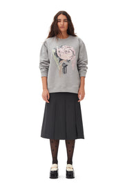 Heavy Fleece Drop Shoulder Sweatshirt