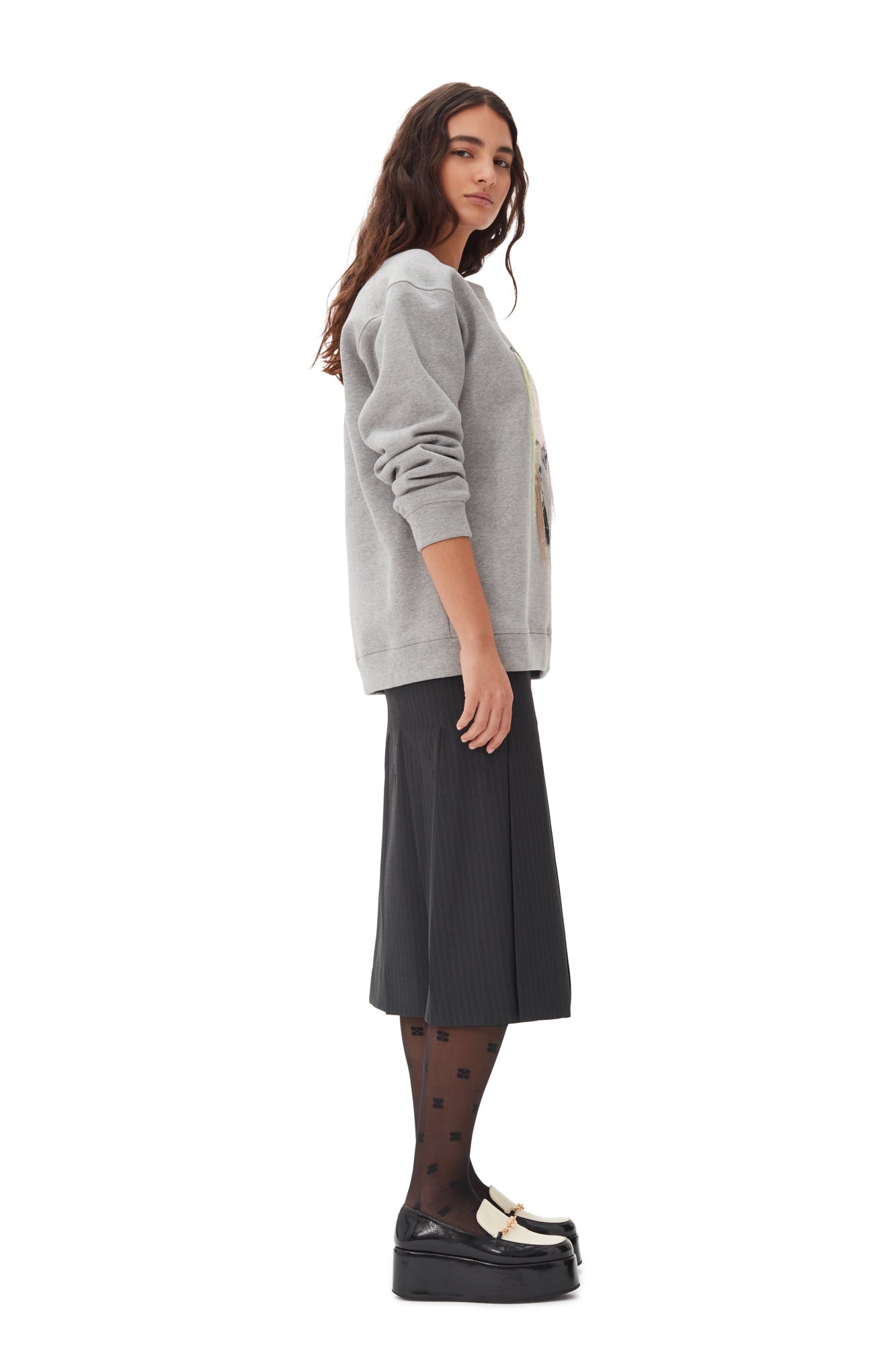 Heavy Fleece Drop Shoulder Sweatshirt