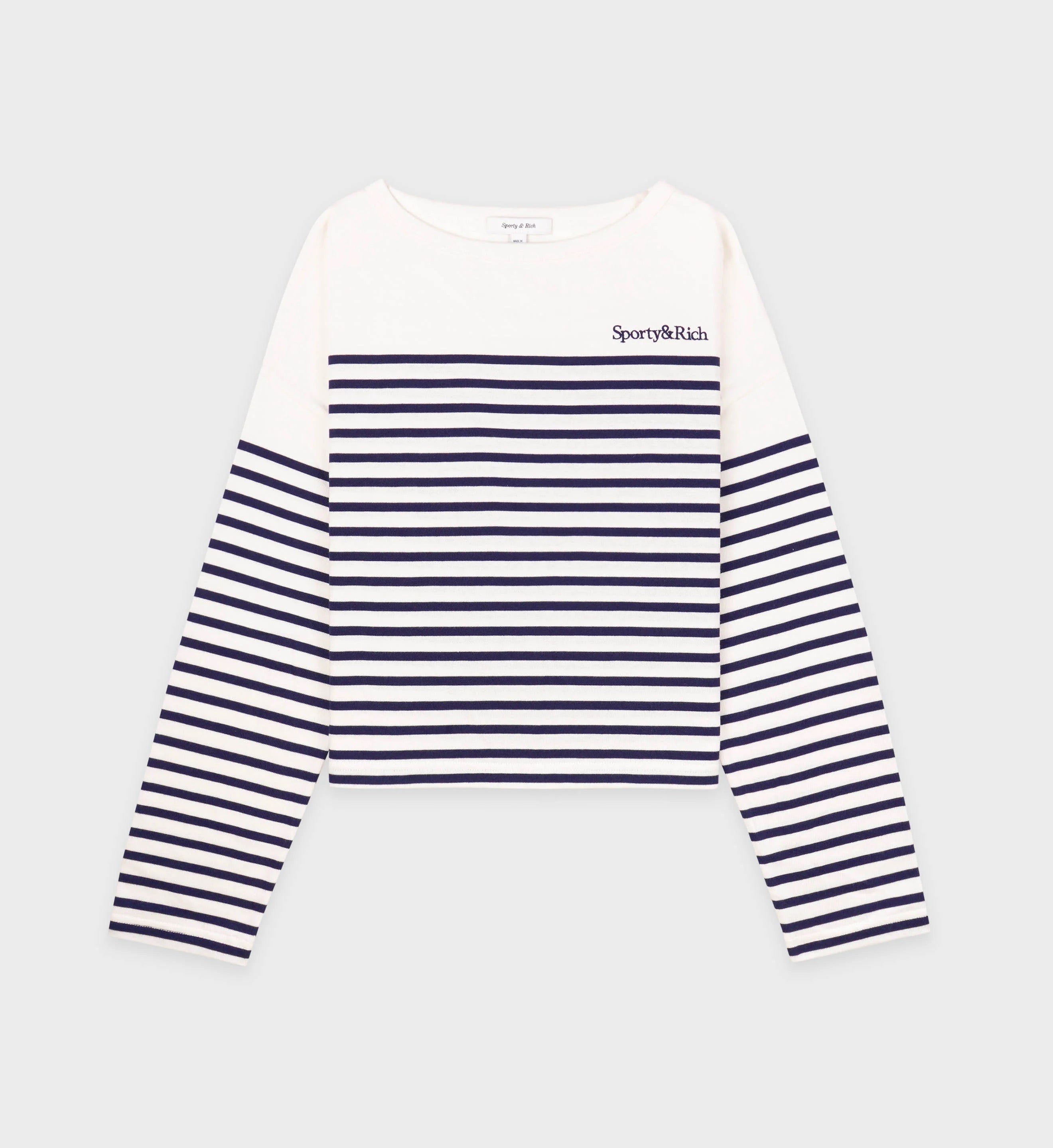 Serif Logo Mariniere Sweater