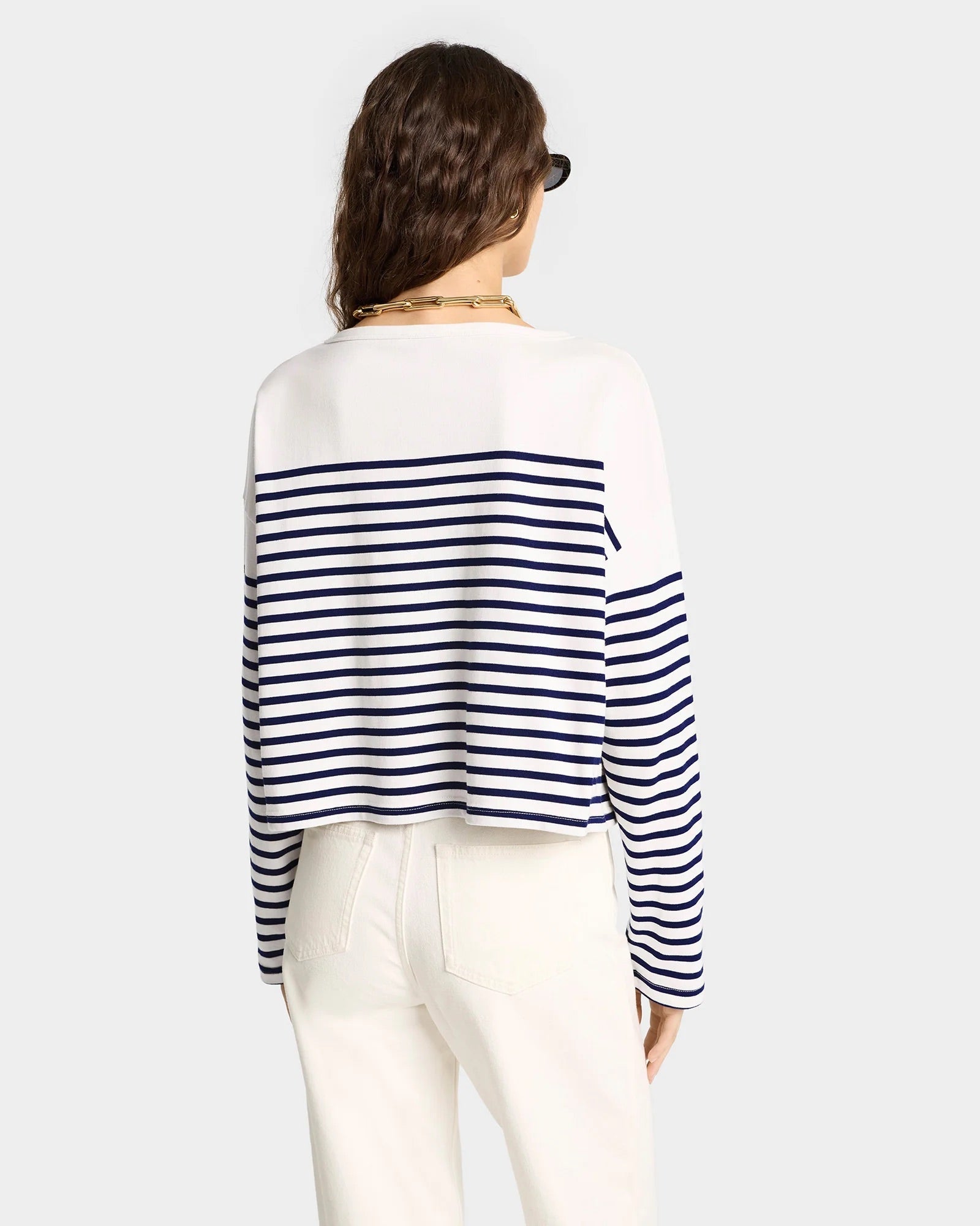 Serif Logo Mariniere Sweater