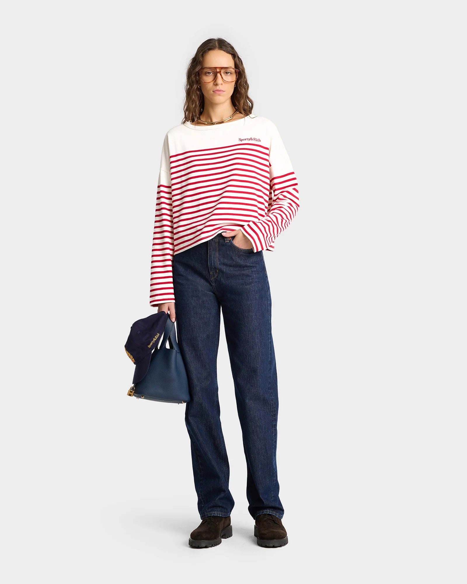 Serif Logo Mariniere Sweater