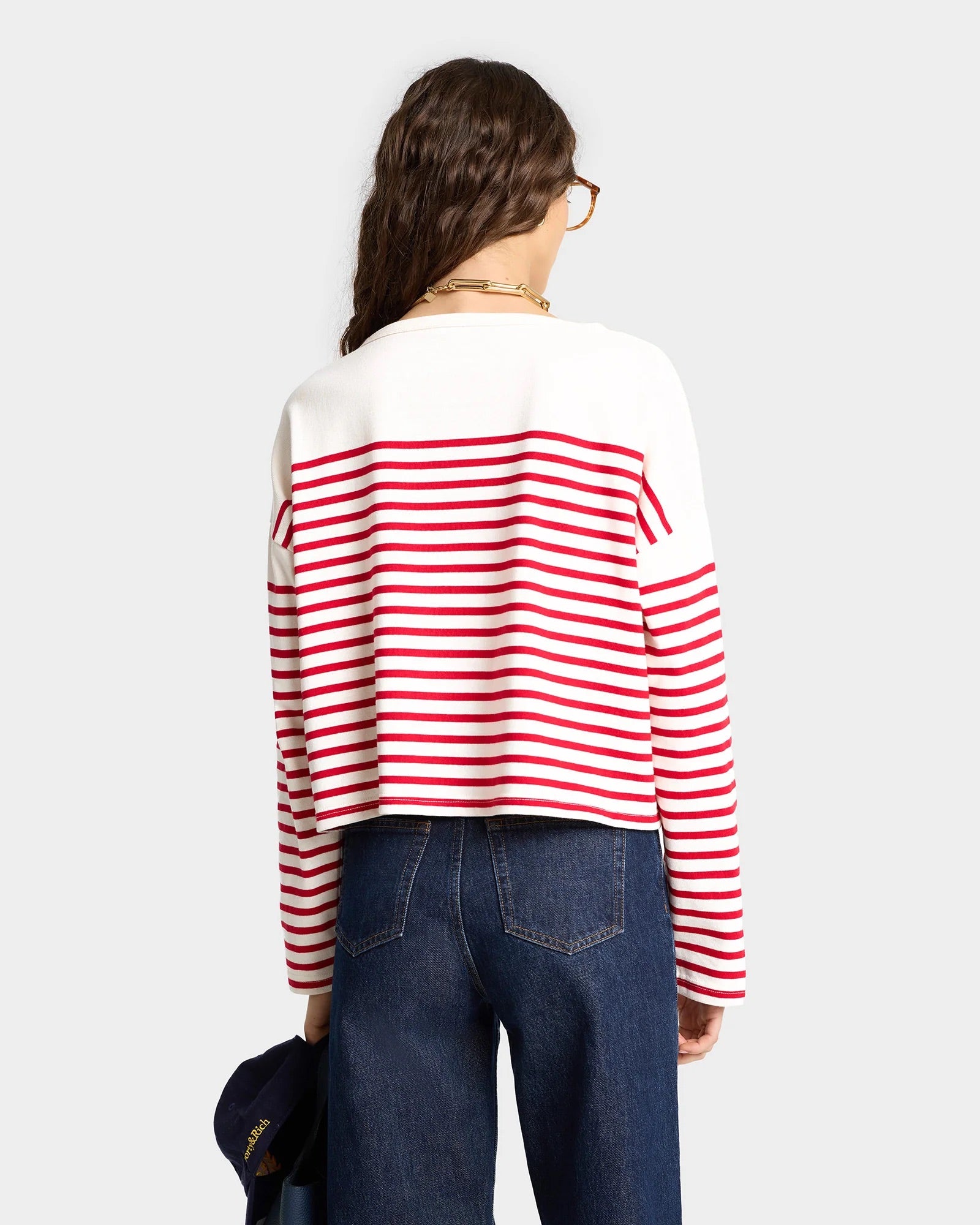 Serif Logo Mariniere Sweater