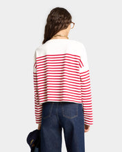 Serif Logo Mariniere Sweater